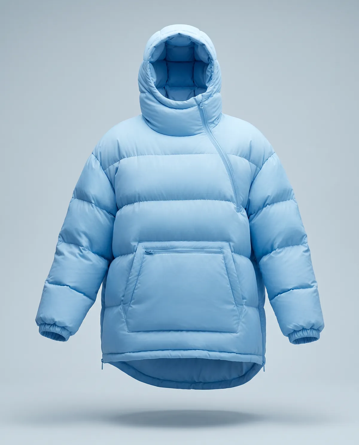 Storm Anorak Smock in Polar Sky